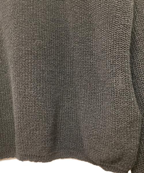 SLOBE IENA（スローブ イエナ）SLOBE IENA (スローブ イエナ) リネン混ボートネックニット ブラック サイズ:FREEの古着・服飾アイテム