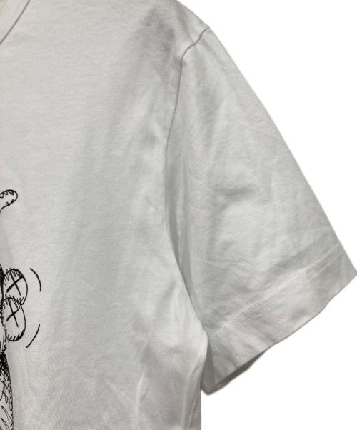 COMME des GARCONS SHIRT（コムデギャルソンシャツ）COMME des GARCONS SHIRT (コムデギャルソンシャツ) プリントTシャツ ホワイト サイズ:XSの古着・服飾アイテム