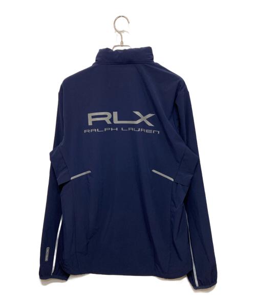 RLX RALPH LAUREN（アールエルエックスラルフローレン）RLX RALPH LAUREN (アールエルエックスラルフローレン) ジップアップジャケット ネイビー サイズ:Lの古着・服飾アイテム