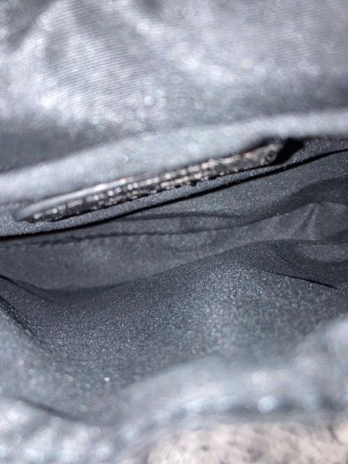 moussy（マウジー）moussy (マウジー) HEART GATHER STUDS バッグ グレーの古着・服飾アイテム