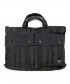 PORTERポーター）の古着「TANGOブリーフバッグ」｜ブラック