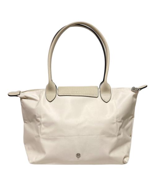 LONGCHAMP（ロンシャン）LONGCHAMP (ロンシャン) プリアージュ アイボリーの古着・服飾アイテム