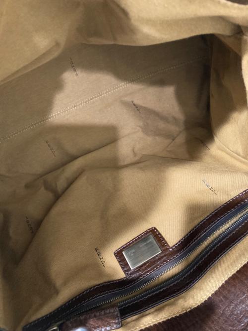 FENDI（フェンディ）FENDI (フェンディ) 2000-2010 ズッカ キャンバス エトニコ ハンドバッグ ブラウンの古着・服飾アイテム