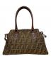 FENDI (フェンディ) 2000-2010 ズッカ キャンバス エトニコ ハンドバッグ ブラウン：58000円