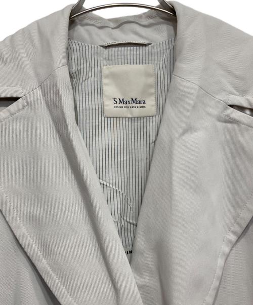 'S Max Mara（エスマックスマーラ）'S Max Mara (エスマックスマーラ) トレンチコート グレージュ サイズ:36の古着・服飾アイテム