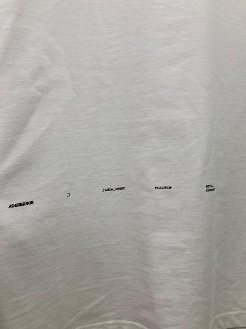ADER error（アーダーエラー）ADER error (アーダーエラー) 限定プリントTシャツ ホワイト サイズ:XLの古着・服飾アイテム