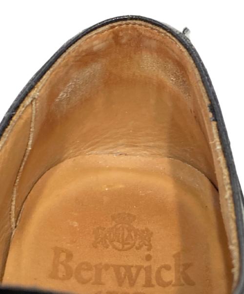 berwick（バーウィック）berwick (バーウィック) Uチップ 4477 BCVIBK ブラック サイズ:7 1/2の古着・服飾アイテム