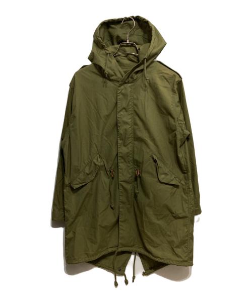 YAECA（ヤエカ）YAECA (ヤエカ) LIKE WEAR MODS COAT M-51モッズコート オリーブ サイズ:38の古着・服飾アイテム