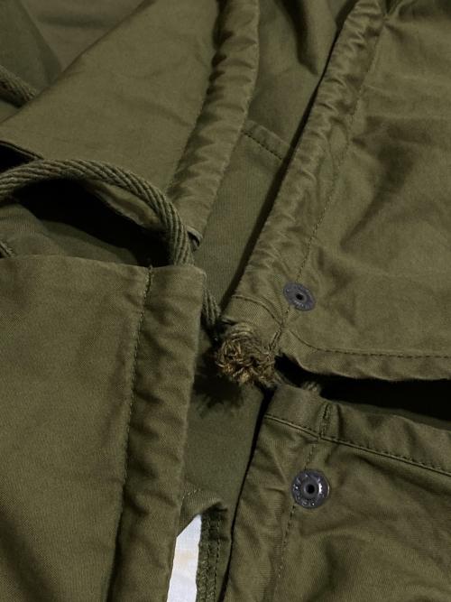 YAECA（ヤエカ）YAECA (ヤエカ) LIKE WEAR MODS COAT M-51モッズコート オリーブ サイズ:38の古着・服飾アイテム