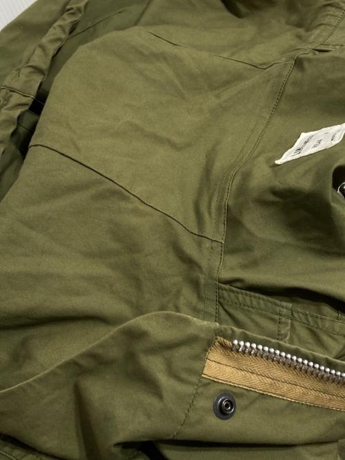 YAECA（ヤエカ）YAECA (ヤエカ) LIKE WEAR MODS COAT M-51モッズコート オリーブ サイズ:38の古着・服飾アイテム