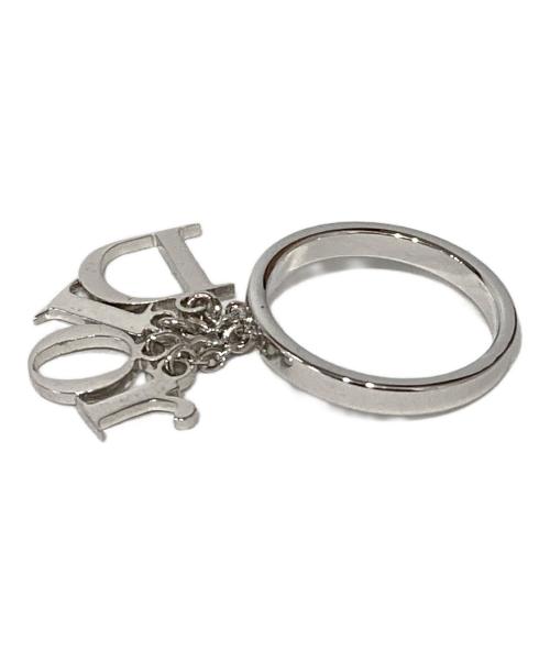 Christian Dior（クリスチャン ディオール）Christian Dior (クリスチャン ディオール) ロゴチャームリング サイズ:9号の古着・服飾アイテム