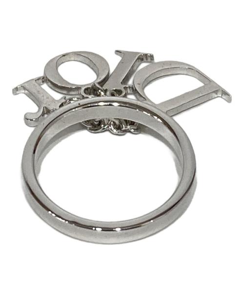 Christian Dior（クリスチャン ディオール）Christian Dior (クリスチャン ディオール) ロゴチャームリング サイズ:9号の古着・服飾アイテム