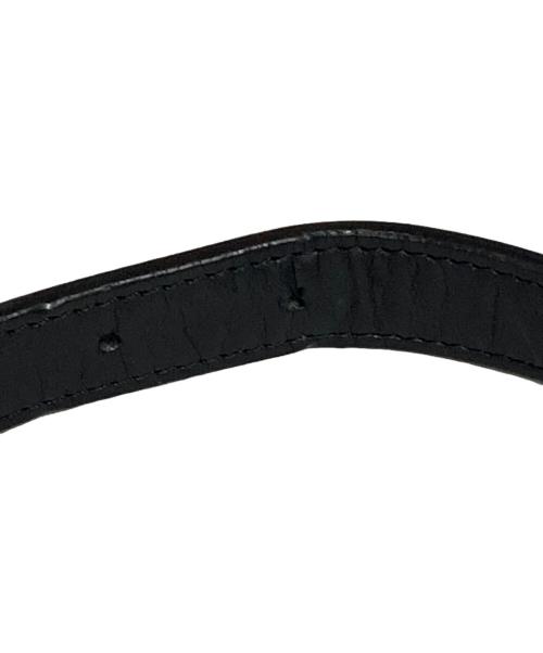 texnh（テクネ）texnh (テクネ) レザーハンドルバッグ ブラックの古着・服飾アイテム