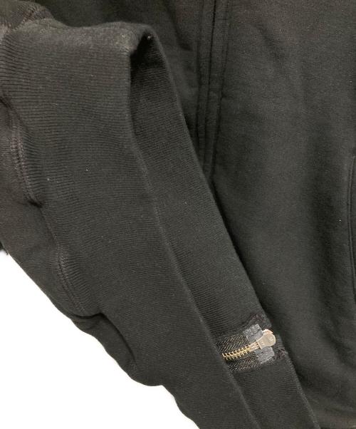 gold（ゴールド）GOLD (ゴールド) Wフェイスジップパーカー グレー サイズ:SMALLの古着・服飾アイテム