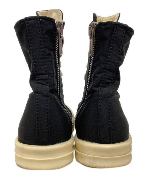 RICK OWENS（リックオウエンス）RICK OWENS (リックオウエンス) 20SS ラモーンズ ハイカットスニーカーブーツ ブラック サイズ:37の古着・服飾アイテム