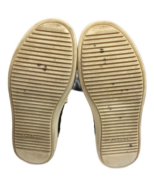 RICK OWENS（リックオウエンス）RICK OWENS (リックオウエンス) 20SS ラモーンズ ハイカットスニーカーブーツ ブラック サイズ:37の古着・服飾アイテム