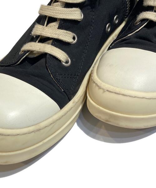 RICK OWENS（リックオウエンス）RICK OWENS (リックオウエンス) 20SS ラモーンズ ハイカットスニーカーブーツ ブラック サイズ:37の古着・服飾アイテム