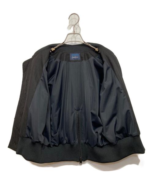 REGULATION Yohji Yamamoto（レギュレーションヨウジヤマモト）REGULATION Yohji Yamamoto (レギュレーションヨウジヤマモト) 25SS C/NY WEATHER R-SSBOMBER JKT ブラック サイズ:2の古着・服飾アイテム