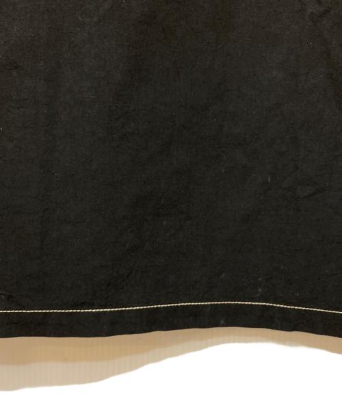 Y's（ワイズ）Y's (ワイズ) 25SS COTTON LINEN DUMP SLEEVELESS DRESS ブラック サイズ:1の古着・服飾アイテム