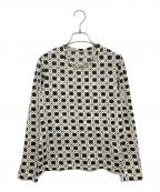 Y'sワイズ）の古着「オールド総柄カットソー」｜ホワイト