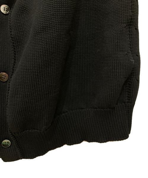 COMME des GARCONS（コムデギャルソン）COMME des GARCONS (コムデギャルソン) 変形スラッシュカーディガン ブラック サイズ:XSの古着・服飾アイテム