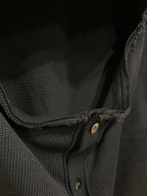 COMME des GARCONS（コムデギャルソン）COMME des GARCONS (コムデギャルソン) 変形スラッシュカーディガン ブラック サイズ:XSの古着・服飾アイテム