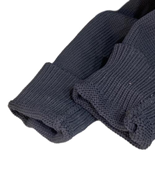 COMME des GARCONS（コムデギャルソン）COMME des GARCONS (コムデギャルソン) 変形スラッシュカーディガン ブラック サイズ:XSの古着・服飾アイテム