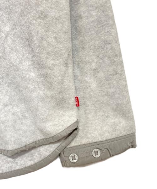 WHIMSY（ウィムジー）WHIMSY (ウィムジー) FLEECE RAGLAN POLO グレー サイズ:XLの古着・服飾アイテム