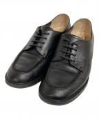 MARGARET HOWELL ideaマーガレット ハウエル アイディア）の古着「レースアップモカシンシューズ」｜ブラック