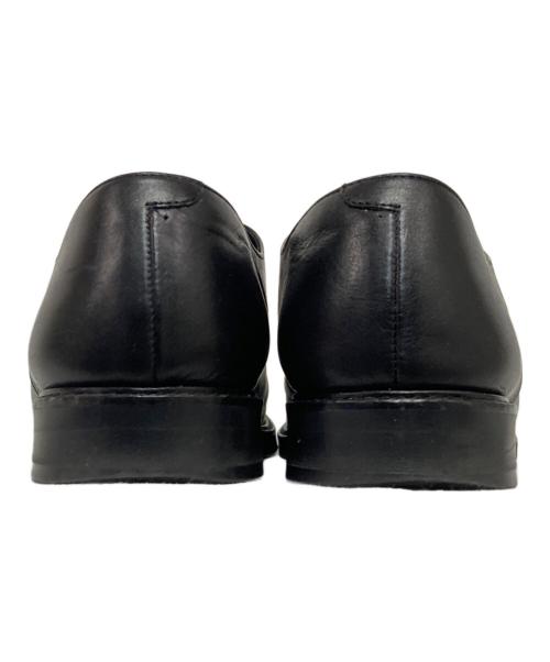 MARGARET HOWELL idea（マーガレット ハウエル アイディア）MARGARET HOWELL idea (マーガレット ハウエル アイディア) レースアップモカシンシューズ ブラック サイズ:23の古着・服飾アイテム