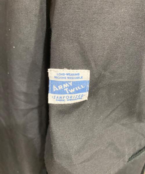 ARMY TWILL（アーミーツイル）ARMY TWILL (アーミーツイル) Fish Tail Coat ブラック サイズ:Mの古着・服飾アイテム