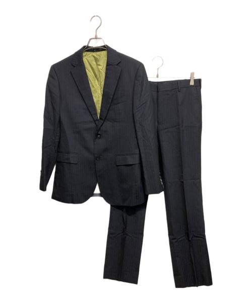 BLACK LABEL CRESTBRIDGE（ブラックレーベル クレストブリッジ）BLACK LABEL CRESTBRIDGE (ブラックレーベル クレストブリッジ) セットアップスーツ ネイビー サイズ:-の古着・服飾アイテム