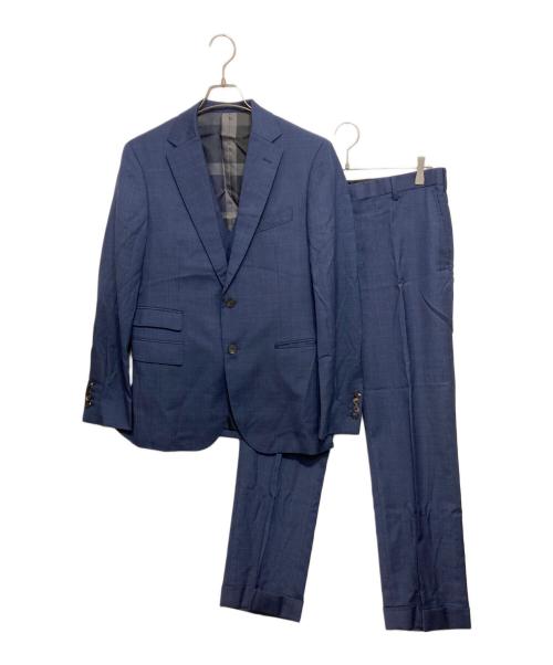 BLACK LABEL CRESTBRIDGE（ブラックレーベル クレストブリッジ）BLACK LABEL CRESTBRIDGE (ブラックレーベル クレストブリッジ) 3ピーススーツ ブルー サイズ:-の古着・服飾アイテム