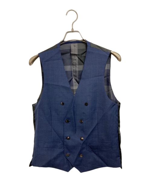 BLACK LABEL CRESTBRIDGE（ブラックレーベル クレストブリッジ）BLACK LABEL CRESTBRIDGE (ブラックレーベル クレストブリッジ) 3ピーススーツ ブルー サイズ:-の古着・服飾アイテム