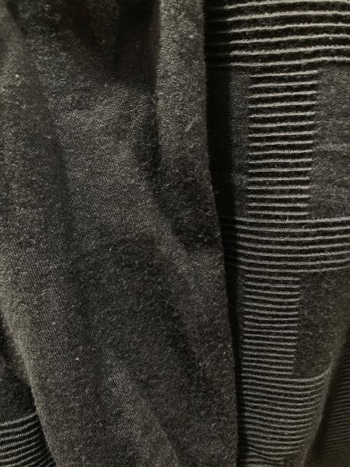 BLACK LABEL CRESTBRIDGE（ブラックレーベル クレストブリッジ）BLACK LABEL CRESTBRIDGE (ブラックレーベル クレストブリッジ) シャドーチェックハイネックニット ブラック サイズ:Lの古着・服飾アイテム