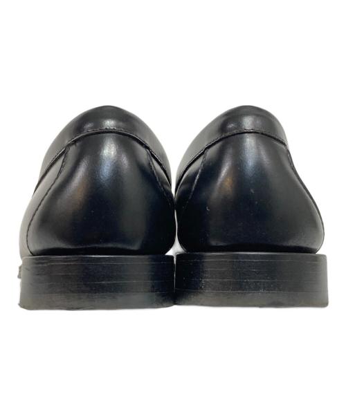 G.H.BASS（ジーエイチバス）G.H.BASS (ジーエイチバス) LARSON ローファー ホワイト×ブラック サイズ:43の古着・服飾アイテム