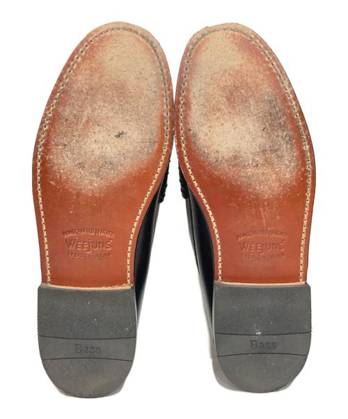 G.H.BASS（ジーエイチバス）G.H.BASS (ジーエイチバス) LARSON ローファー ホワイト×ブラック サイズ:43の古着・服飾アイテム