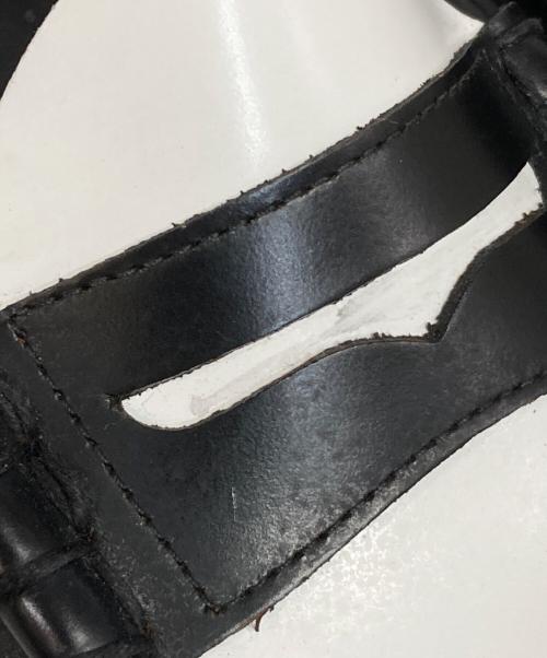 G.H.BASS（ジーエイチバス）G.H.BASS (ジーエイチバス) LARSON ローファー ホワイト×ブラック サイズ:43の古着・服飾アイテム