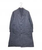 UNITED ARROWS & SONSユナイテッドアローズ アンド サンズ）の古着「バイオウォッシュ加工ワークコート」｜ネイビー