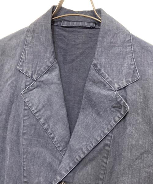 UNITED ARROWS & SONS（ユナイテッドアローズ アンド サンズ）UNITED ARROWS & SONS (ユナイテッドアローズ アンド サンズ) バイオウォッシュ加工ワークコート ネイビー サイズ:Lの古着・服飾アイテム