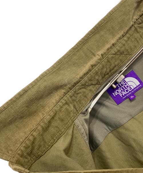 THE NORTHFACE PURPLELABEL（ザ・ノースフェイス パープルレーベル）THE NORTHFACE PURPLELABEL (ザ・ノースフェイス パープルレーベル) Organic Cotton Corduroy Big Shirt ブラウン サイズ:XLの古着・服飾アイテム