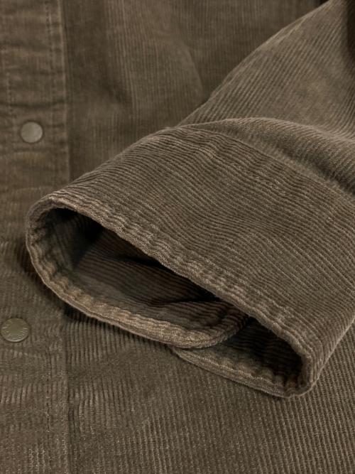 THE NORTHFACE PURPLELABEL（ザ・ノースフェイス パープルレーベル）THE NORTHFACE PURPLELABEL (ザ・ノースフェイス パープルレーベル) Organic Cotton Corduroy Big Shirt ブラウン サイズ:XLの古着・服飾アイテム