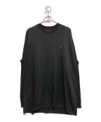 SUPREMEシュプリーム）の古着「Small Box L/S Tee」｜ブラック