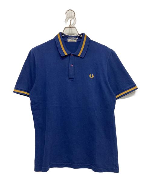 FRED PERRY（フレッドペリー）FRED PERRY (フレッドペリー) ポロシャツ ブルー サイズ:44の古着・服飾アイテム
