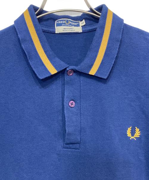 FRED PERRY（フレッドペリー）FRED PERRY (フレッドペリー) ポロシャツ ブルー サイズ:44の古着・服飾アイテム