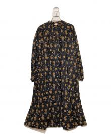 TSUHARU by samansa Mos2（ツハル バイ サマンサモスモス）の古着「ローズ柄総刺繍コート」｜ブラック