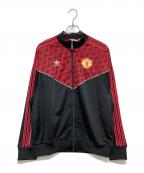 adidasアディダス）の古着「マンチェスター・ユナイテッド '91 トラックトップ」｜レッド