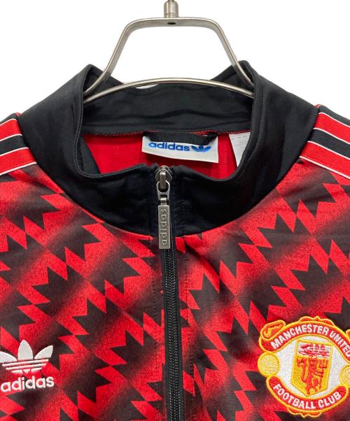 adidas（アディダス）adidas (アディダス) マンチェスター・ユナイテッド '91 トラックトップ レッド サイズ:J 2XLの古着・服飾アイテム