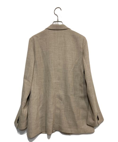 U.A. GreenLabelRelaxing（ユナイテッドアローズグリーンレーベル リラクシング）U.A. GreenLabelRelaxing (ユナイテッドアローズグリーンレーベル リラクシング) リネンライク テーラード ジャケット ブラウン サイズ:36の古着・服飾アイテム