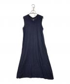 45Rフォーティファイブ・アール）の古着「コットンノースリーブワンピース」｜インディゴ